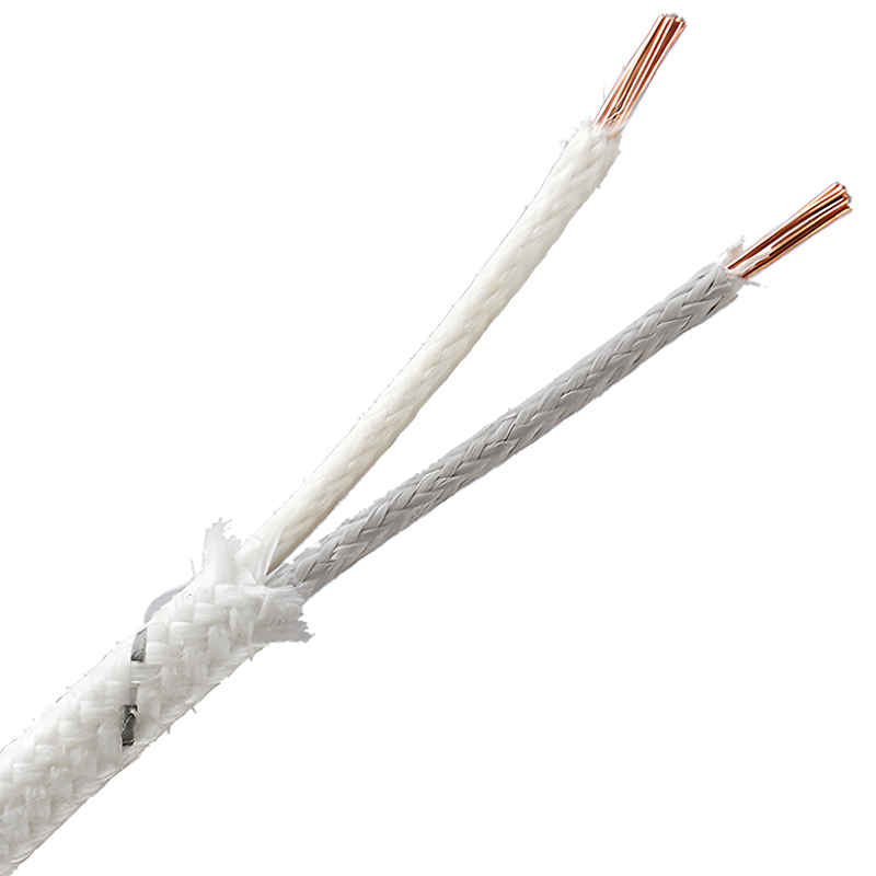 Sârmă de termocuplu plat din fibră de sticlă NC unic